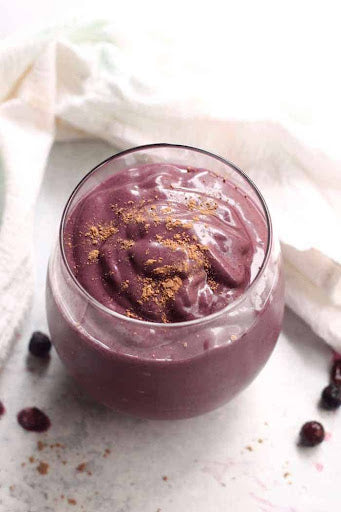 Creamy Chocolate Blueberry Smoothie